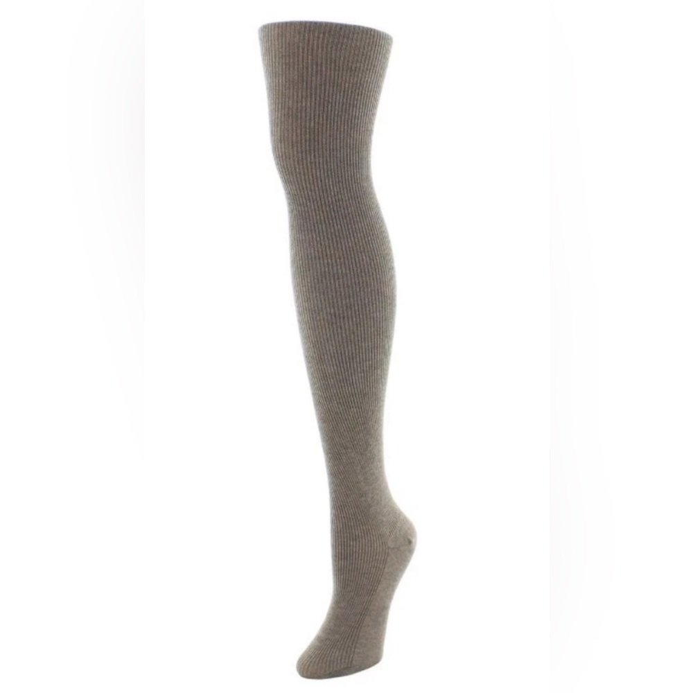 New NATORI Regent Sweater Knit Ripped Tights Sz S/M